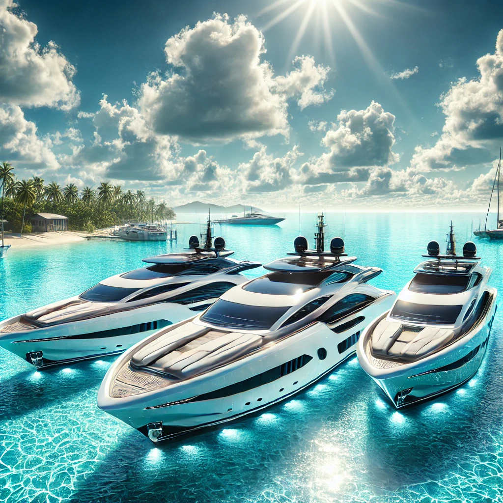 Luxury yacht